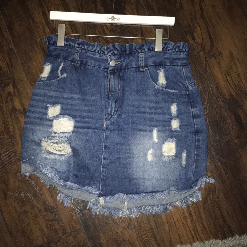 Jean skirt